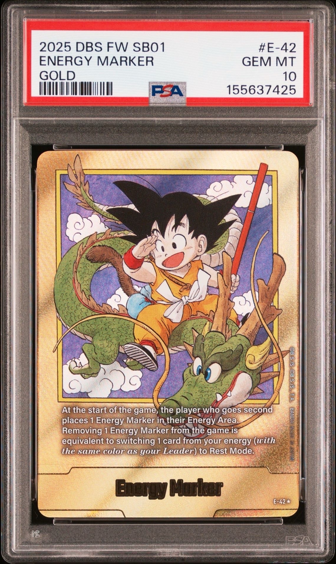PSA10】孫悟空 PR☆ [FP-034](フュージョンワールド「リミテッドパック