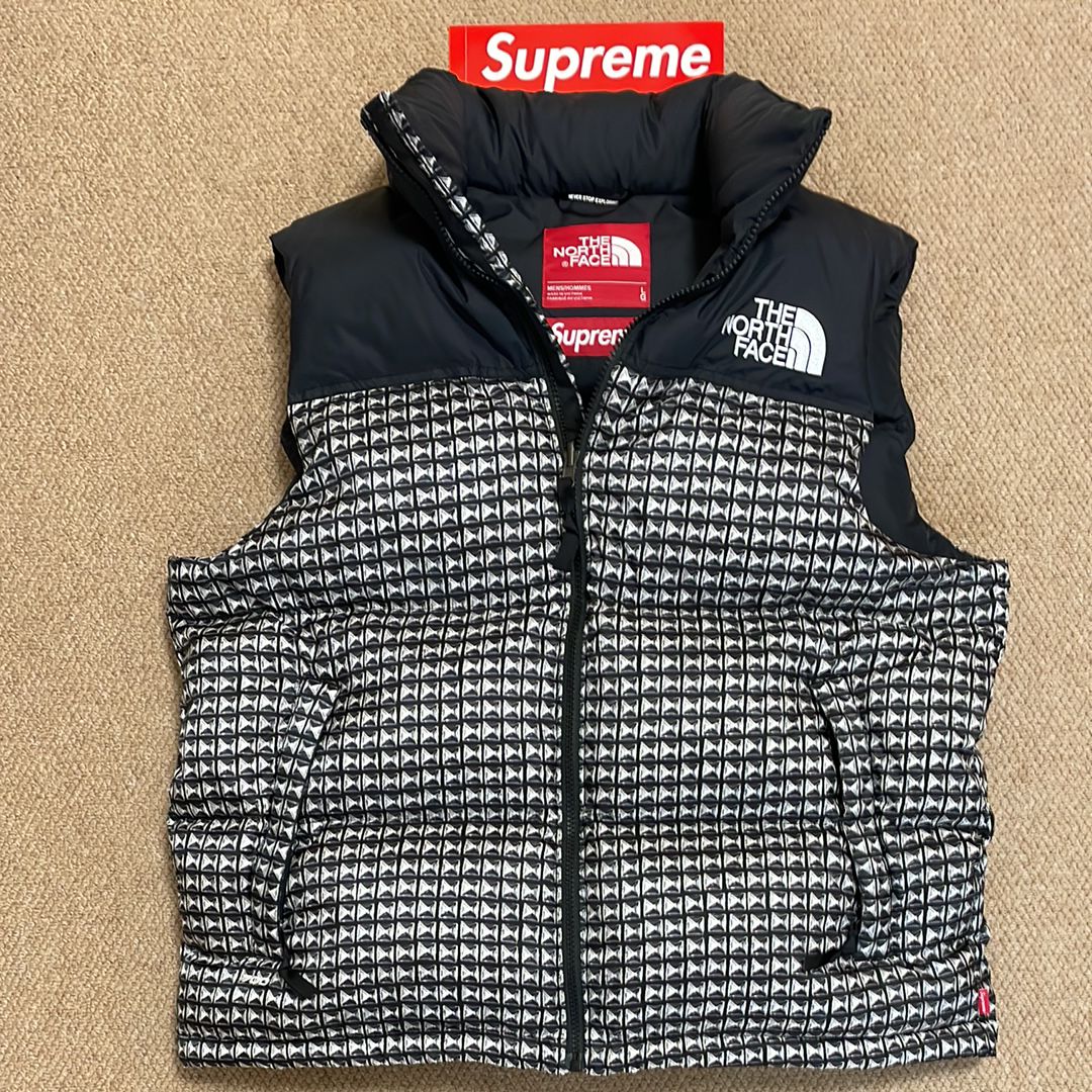 Supreme x The North Face Studded Nuptse Vest 