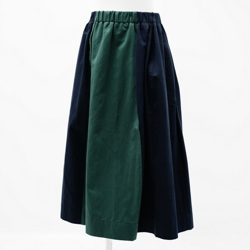 MARNI マルニ スカート サイズ38 定価8.6万円 バイカラー コットン リネン【最終値下げ】 ブランド古着【中古】20230526/GN4932