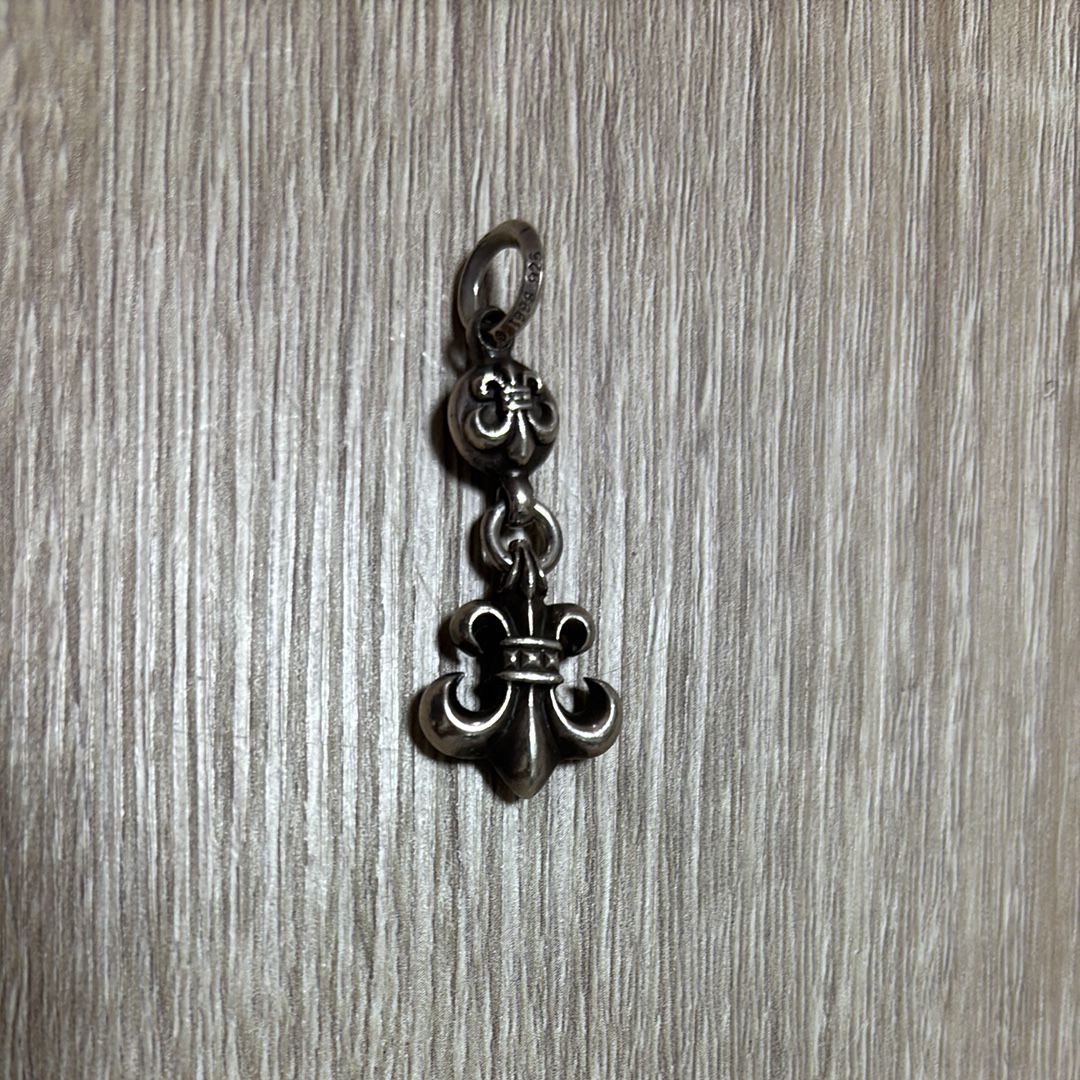 Chrome Hearts 1 Ball BS Flare Charm "Silver"