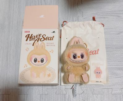 POP MART THE MONSTERS (LABUBU) Have a Seat Plush Series BABA