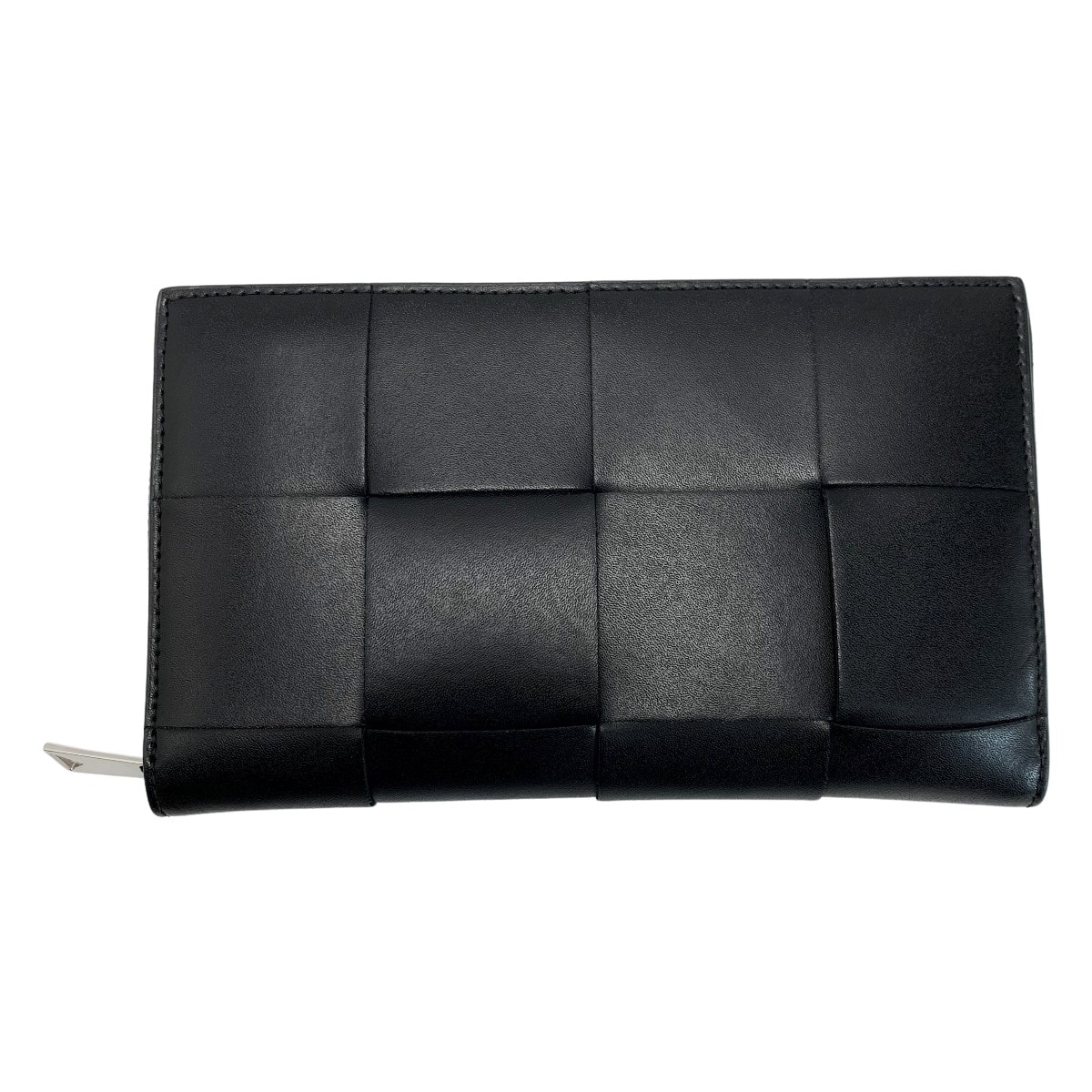 ☆☆BOTTEGA VENETA ボッテガヴェネタ マキシイントレチャート ブラック レザー 651368 V3U01 ブラック 財布