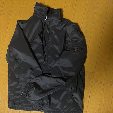 PRADA Triangle Logo Jacket "Black"