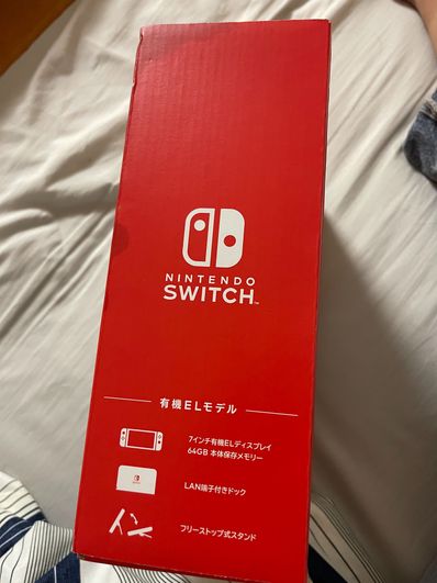 Nintendo Switch 有機EL Model HEG-S-KAAAA "White"