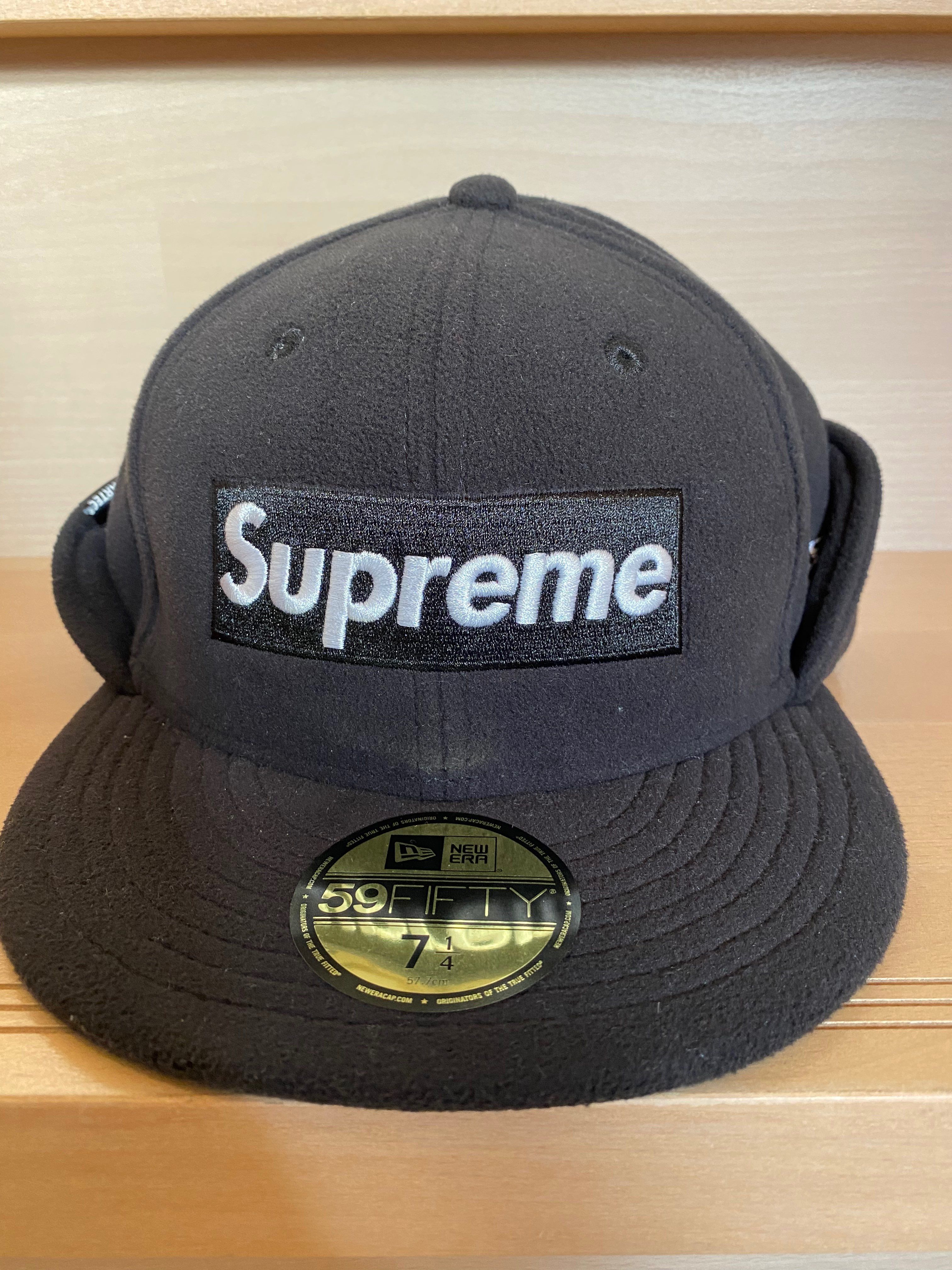 Supreme WINDSTOPPER Earflap Box Logo New Era "Black"