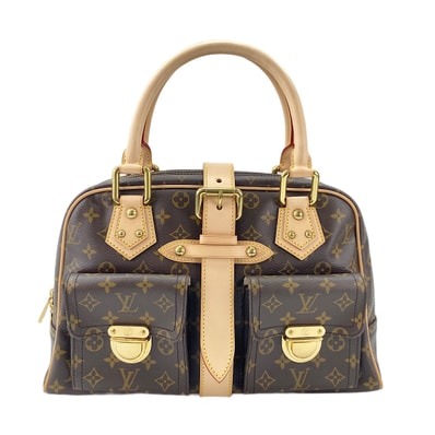 ヴィトン LV モノグラム マンハッタン GM ハンドバッグ【中古】