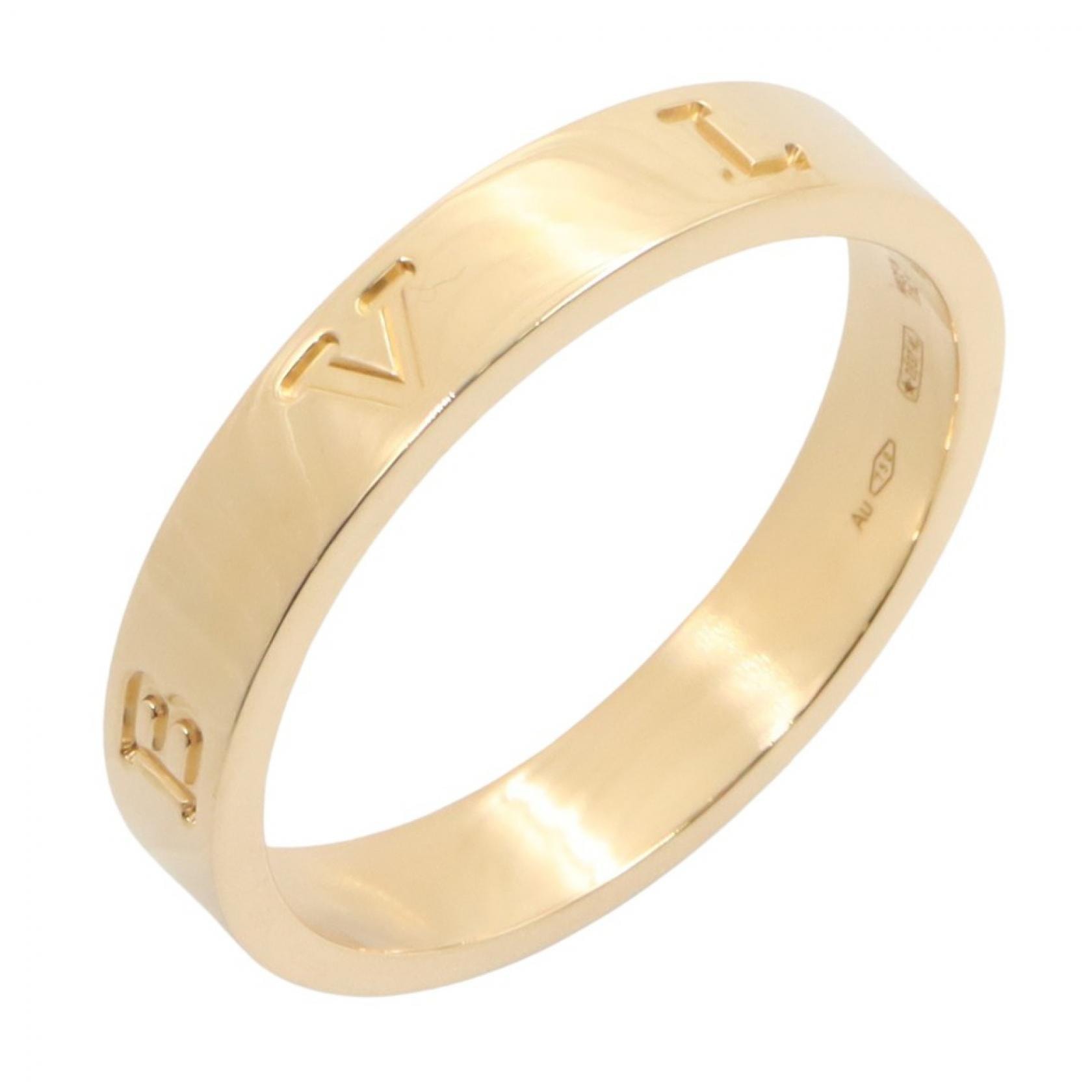 ブルガリ BVLGARI B-zero1 ビーゼロワン エッセンシャル リング リング・指輪 ジュエリー K18(イエローゴールド) メンズ レディース ゴールド系 【中古】