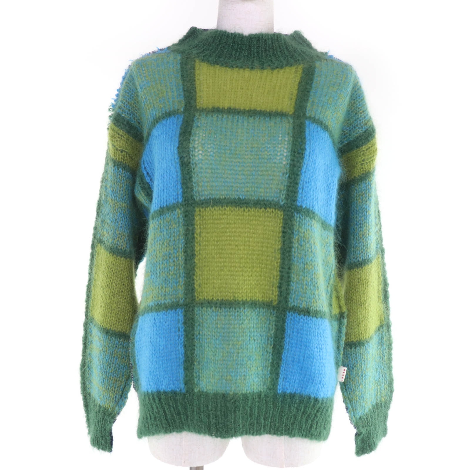 極美品 マルニ ニット マルチカラー レディース 36 GCMD0359Q0
