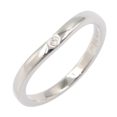 カルティエ CARTIER バレリーナ ダイヤ3P リング リング・指輪 ジュエリー Pt950プラチナ ダイヤモンド レディース シルバー系 / クリア系 B4092948 【中古】