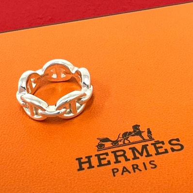 HERMES エルメス アンシェネ リング シルバー925 リング・指輪 7号 シルバー
24098