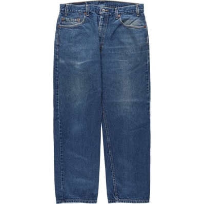 古着 00年代 リーバイス Levi's 505 REGULAR FIT STRAIGHT LEG テーパードデニムパンツ メンズw34相当/eaa663624