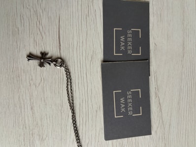 Chrome Hearts Tiny CH Cross Charm "Silver"