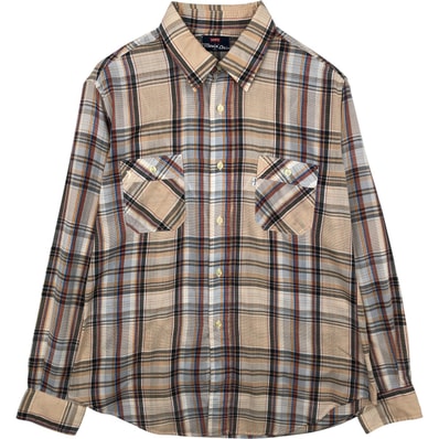 古着 70年代~ リーバイス Levi's Movin On チェック柄 長袖 シャツ メンズXL相当 ヴィンテージ/eaa614073