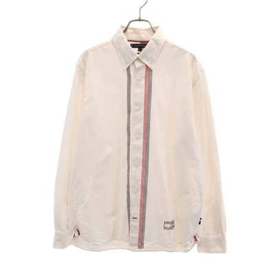 TOMMY HILFIGER トミーヒルフィガー 長袖 ボタンダウンシャツ L ホワイト