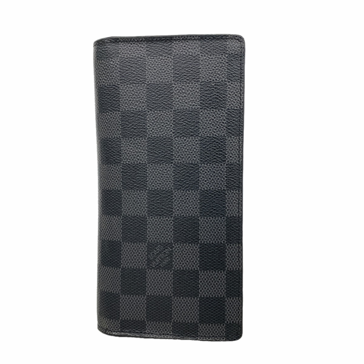 ★最終価格【6he4850】ルイヴィトン 長財布 ダミエ・グラフィット ポルトフォイユブラザ N62665 ブラック【中古】メンズ