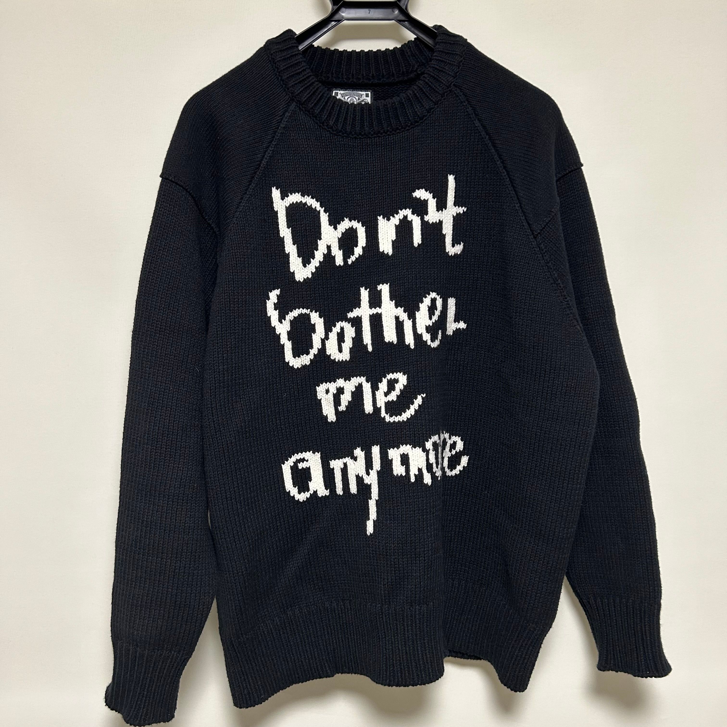 Wasted Youth Knit Sweater "Black" / VERDY