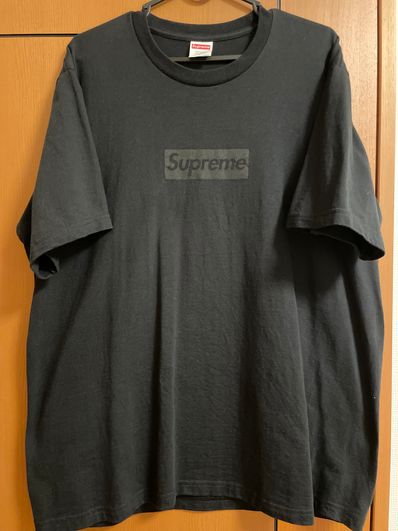 Supreme Tonal Box Logo Tee "Black"