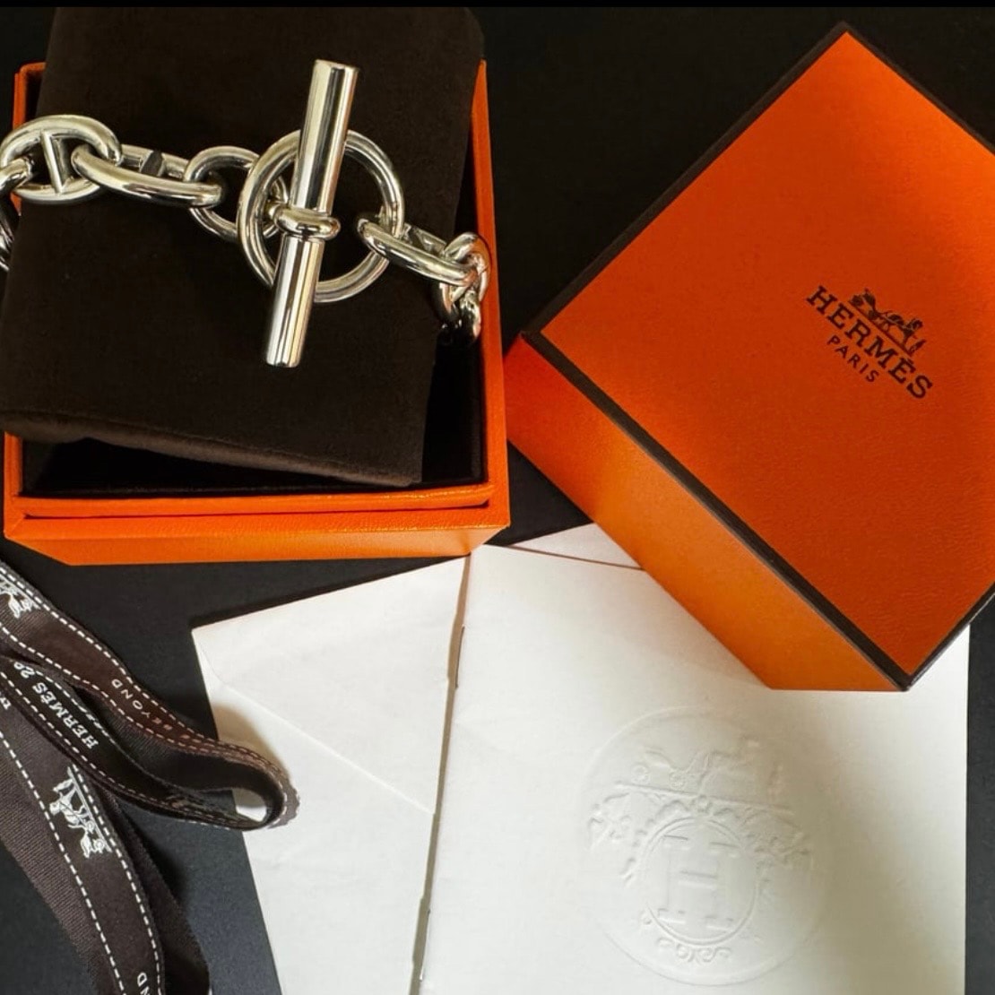 Hermes Chaine D'ancre GM Bracelet "Silver"