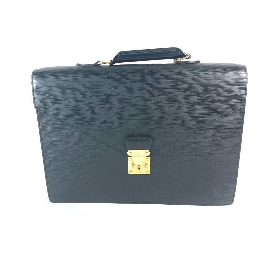 ルイヴィトン LOUIS VUITTON セルヴィエット アンバサダー M54412 エピ 書類カバン ハンドバッグ カバン ビジネスバッグ エピレザー ノワール ブラック