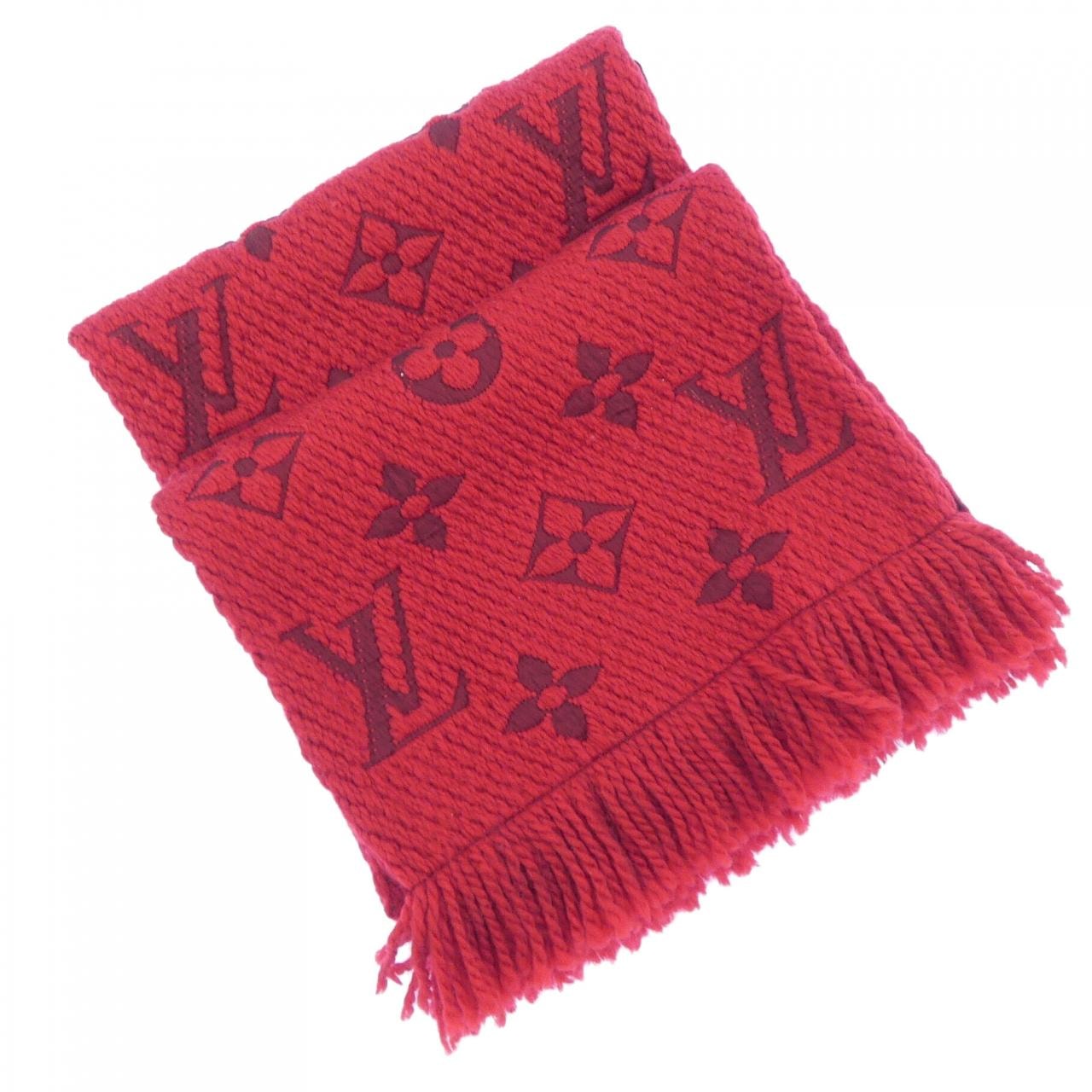 LOUIS VUITTON ルイ・ヴィトン 13AW × Chapman Brothers チャップマンブラザーズ カシミヤ シルク 大判ストール レッド系【中古】 LOUIS VUITTON - LOUIS VUITTON ルイ・ヴィトン 13AW × Chapman