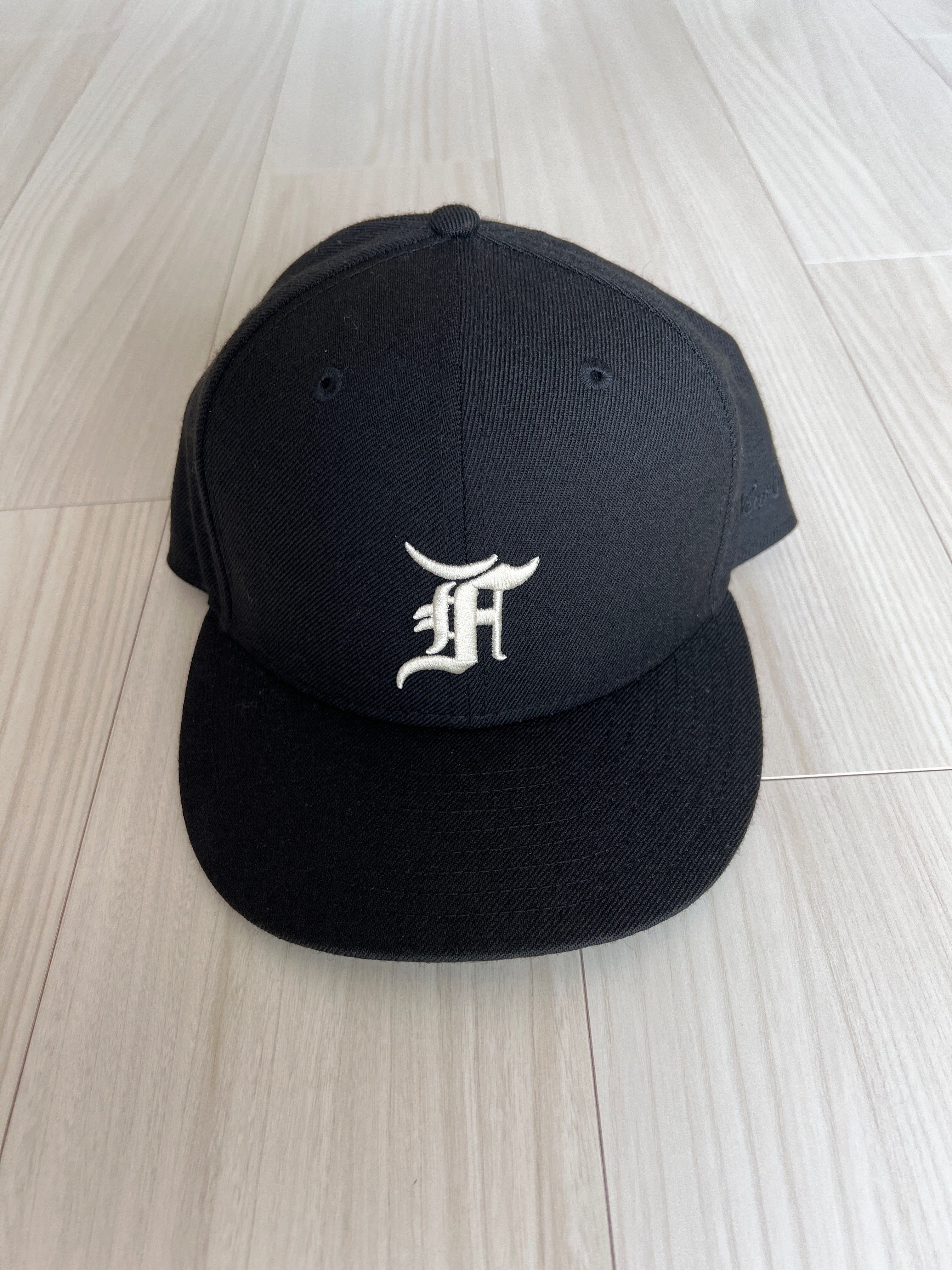 FEAR OF GOD ESSENTIALS New Era Fitted Cap (FW20) "Black"