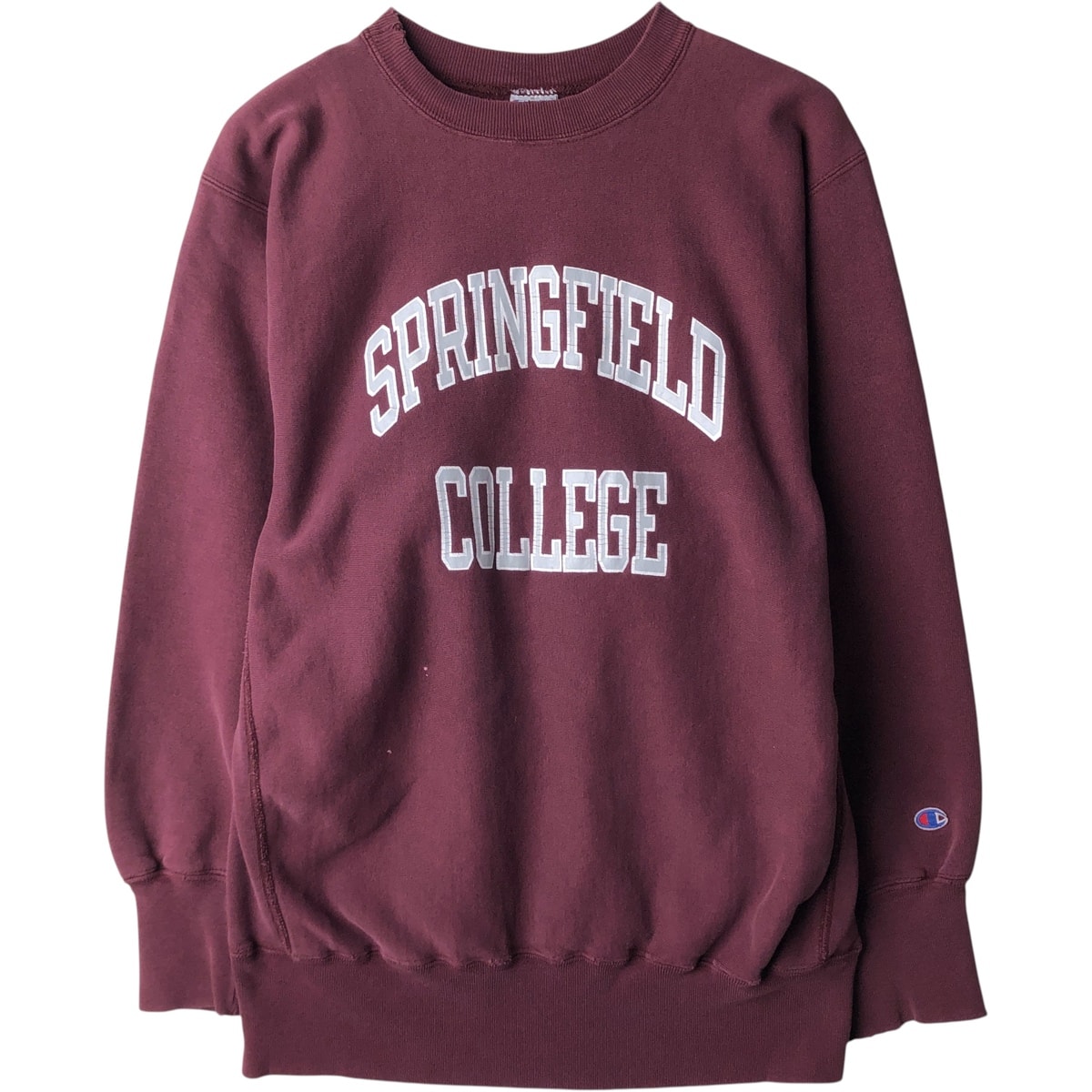 古着 90年代 チャンピオン Champion REVERSE WEAVE リバースウィーブ 刺繍タグ プリントスウェットシャツ トレーナー USA製 メンズXL相当 ヴィンテージ/eaa596091