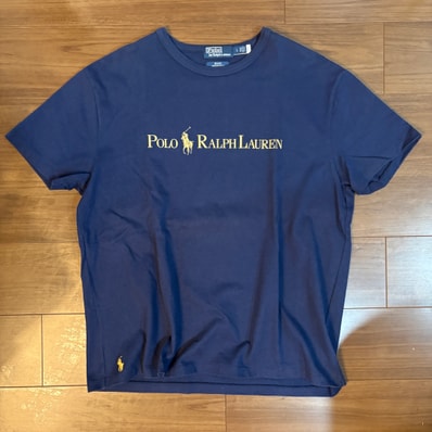 別注 BEAMS Polo Ralph Lauren ビームス ラルフローレン Navy and Gold Logo Collection