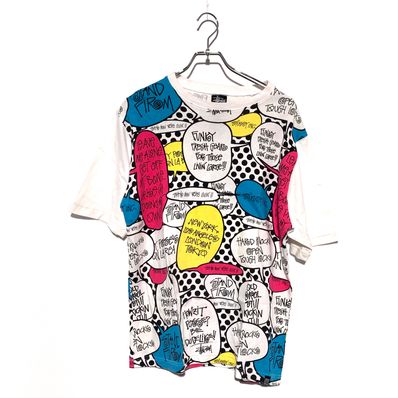 STUSSY POP BUBBLE TEE White