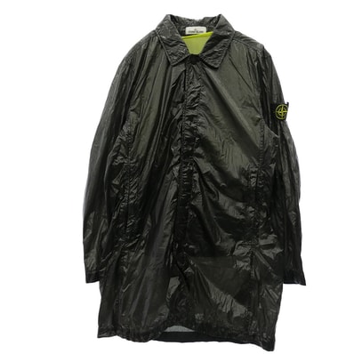 STONE ISLAND ストーンアイランド コート 21SS 741570534-A/741570534-B LUCIDO-TC PACKABLE TRENCH COAT 着脱可能メッシュライナー付き コーティング パッカブル ステンカラー【美品】【中古】