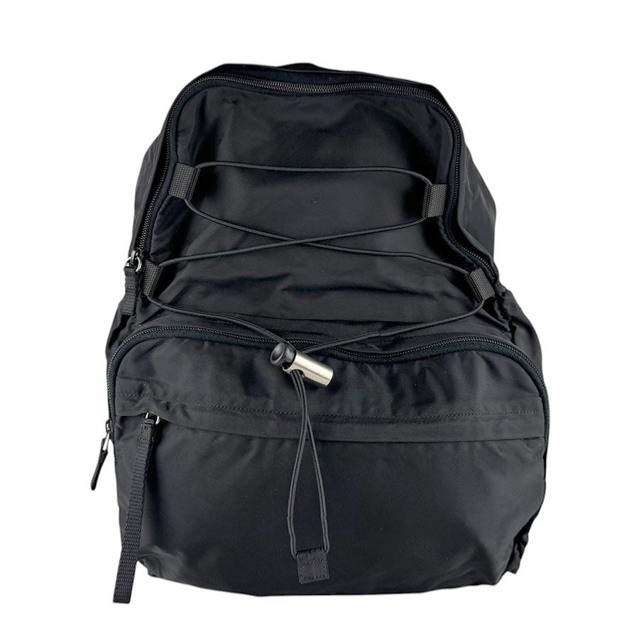 プラダ PRADA リュック ナイロン ブラック ユニセックス【中古】 z9358