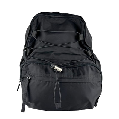 プラダ PRADA リュック ナイロン ブラック ユニセックス【中古】 z9358
