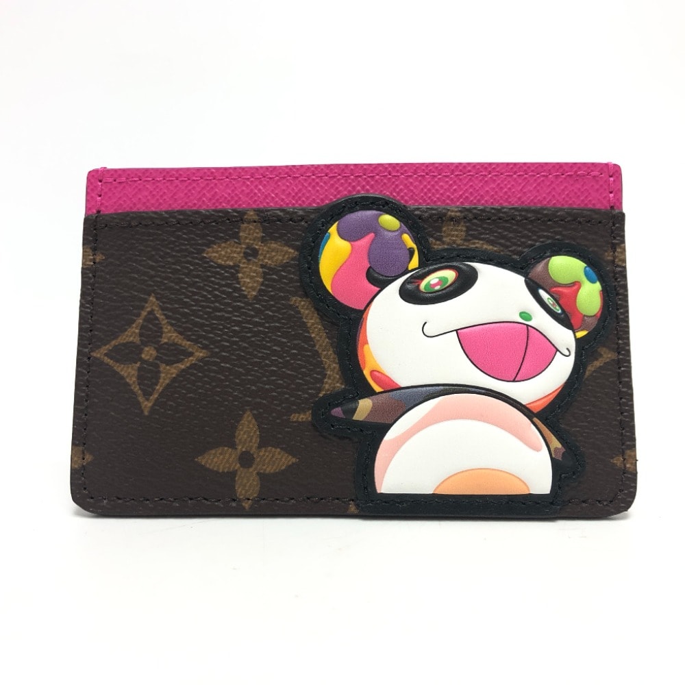 ルイヴィトン LOUIS VUITTON ポルト カルト・サーンプル M13439 LV × TM 村上隆 パンダ カードケース  カードケース モノグラムキャンバス ブラウン 新品
