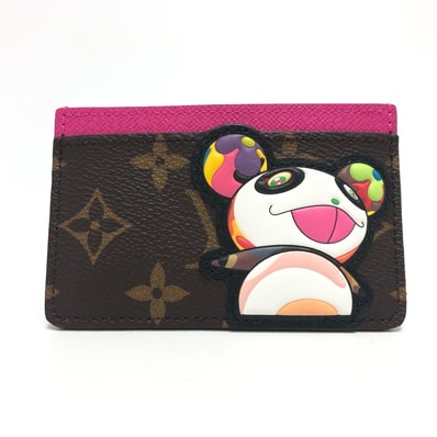 ルイヴィトン LOUIS VUITTON ポルト カルト・サーンプル M13439 LV × TM 村上隆 パンダ カードケース カードケース モノグラムキャンバス ブラウン 新品