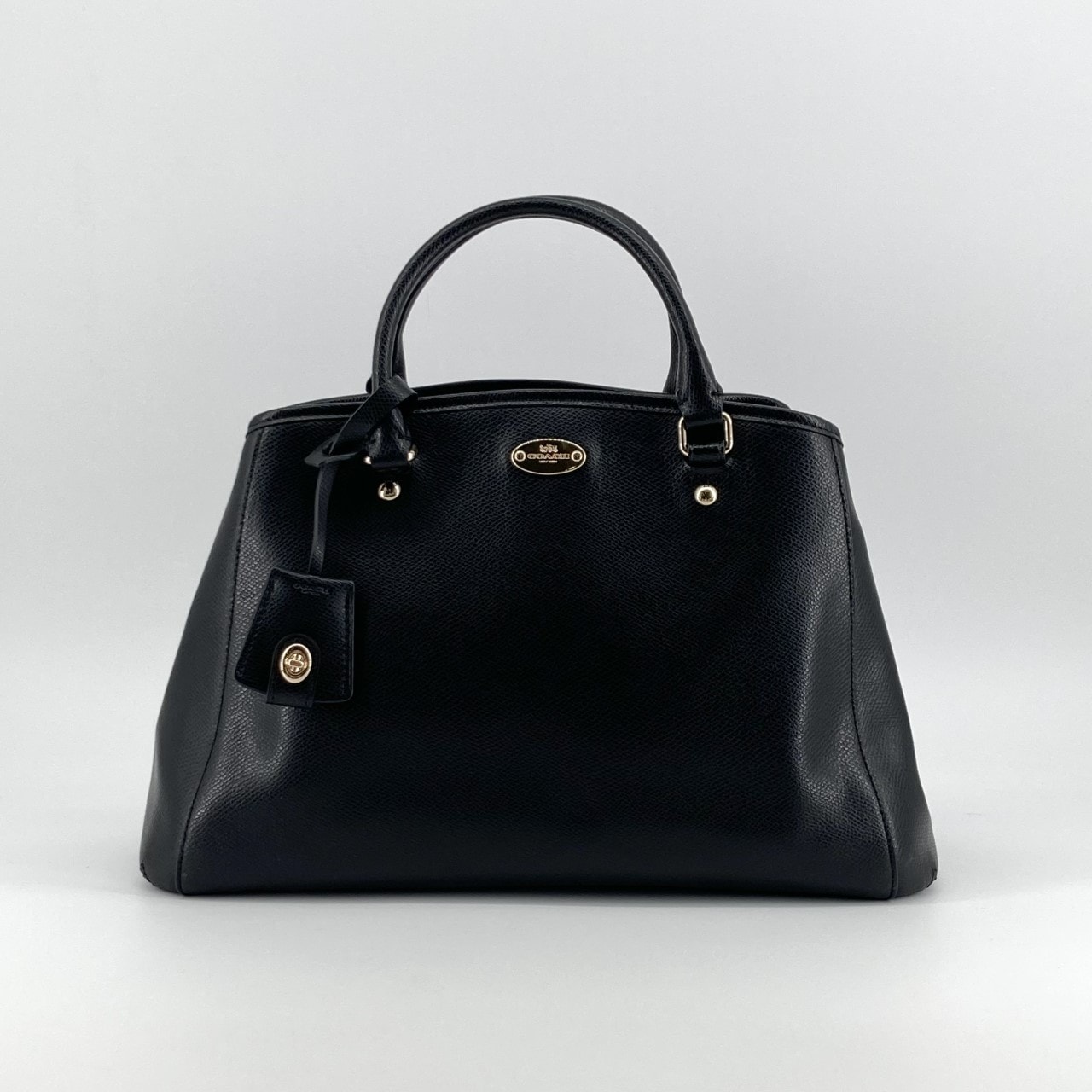 COACH(コーチ) マーゴットキャリーオール レザー F34607 ハンドバッグ ブラック