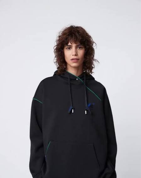 アーダーエラー x ZARA CONTRAST HOODED パーカー