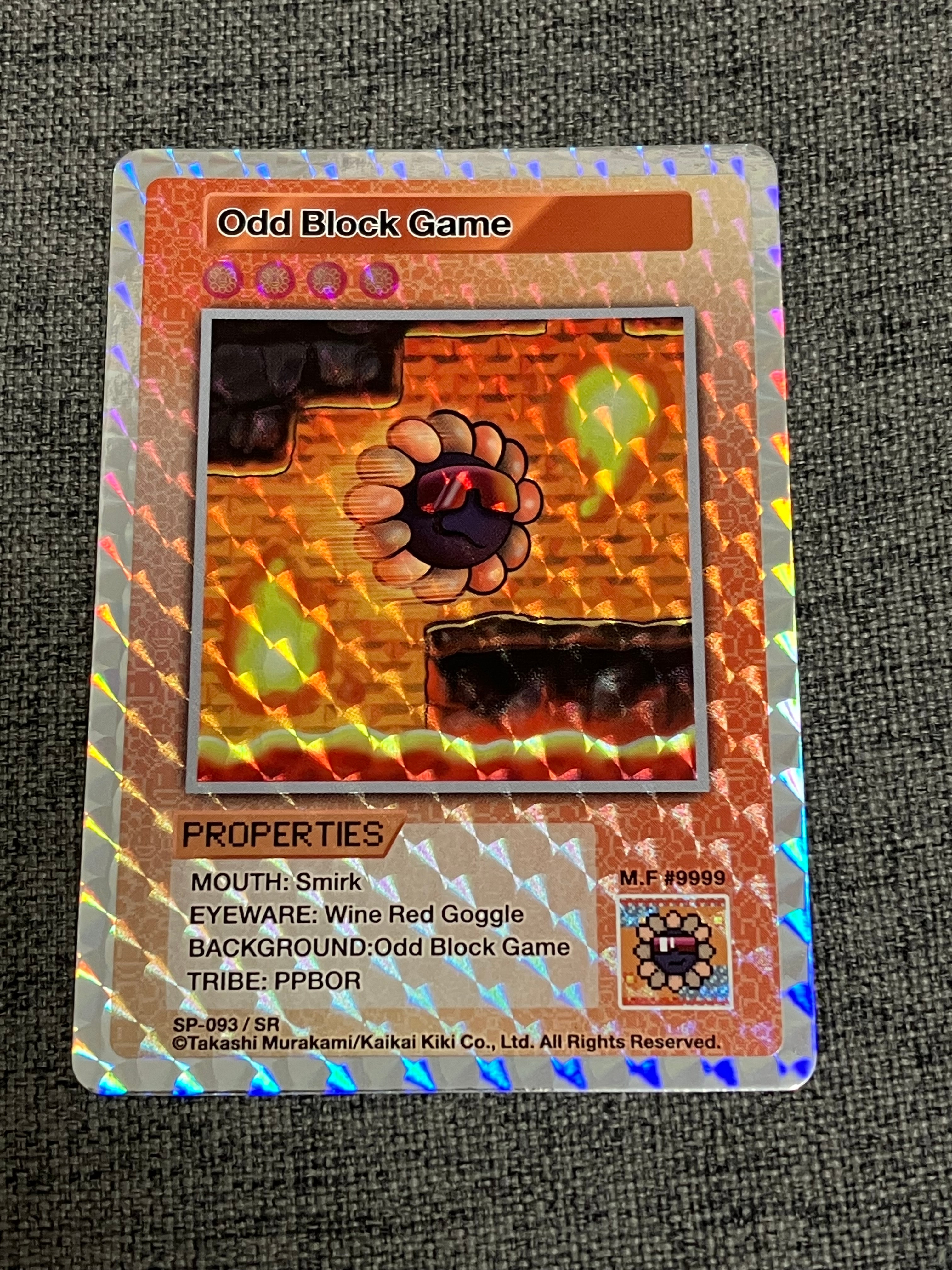 オッドブロックゲーム SR [SP-093]【英語版】(ムラカミフラワーズ 108フラワーズ)