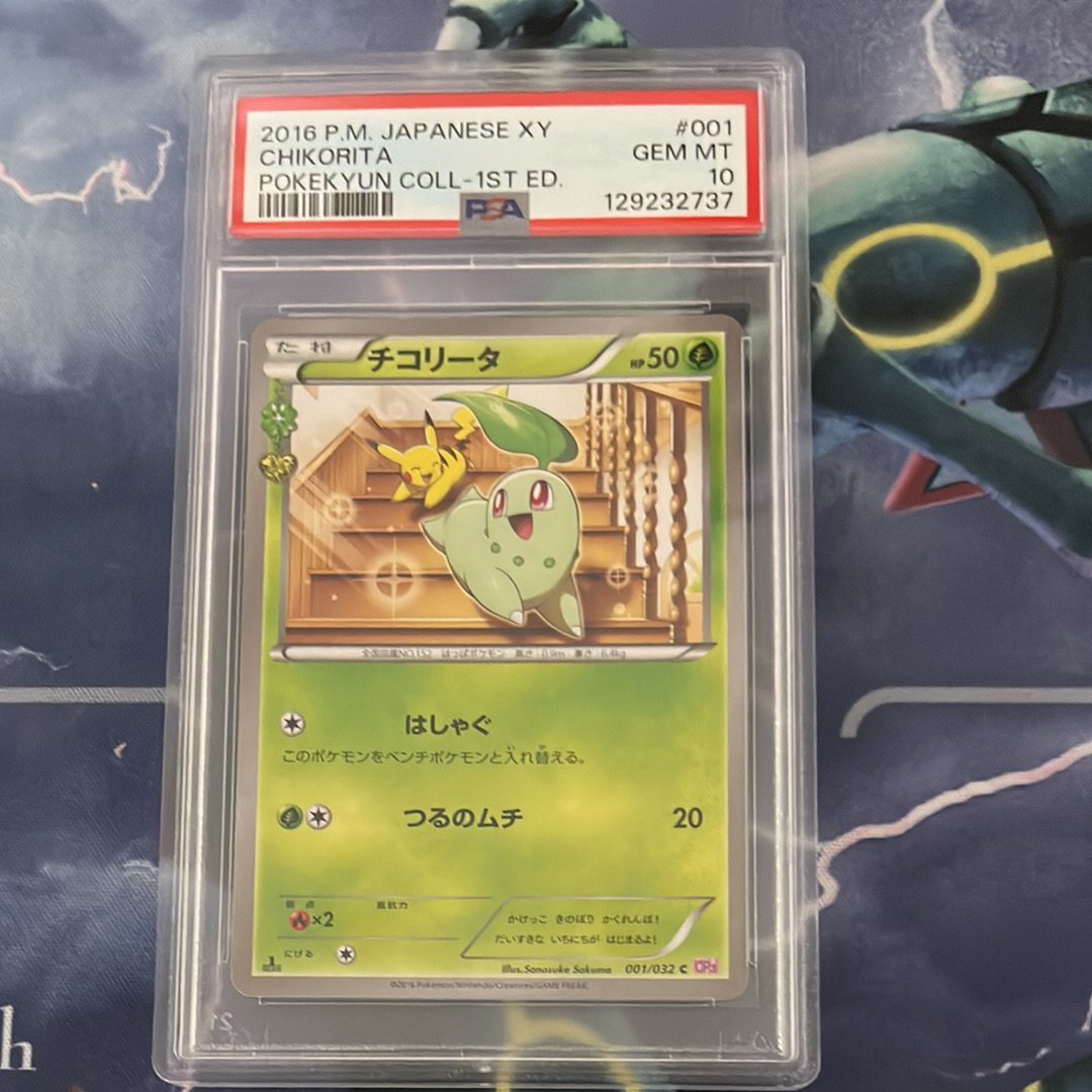 ◇チコリータ ポケキュン 001/032 ポケカ ポケモンカード チコリータ C :1ED [CP3 001/032](コンセプトパック「ポケキュン