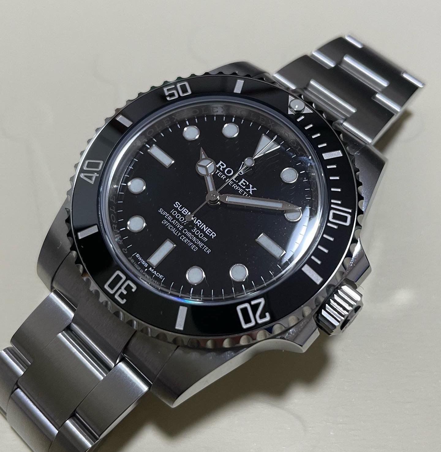 ロレックス サブマリーナ 114060 未使用 2020ギャラ