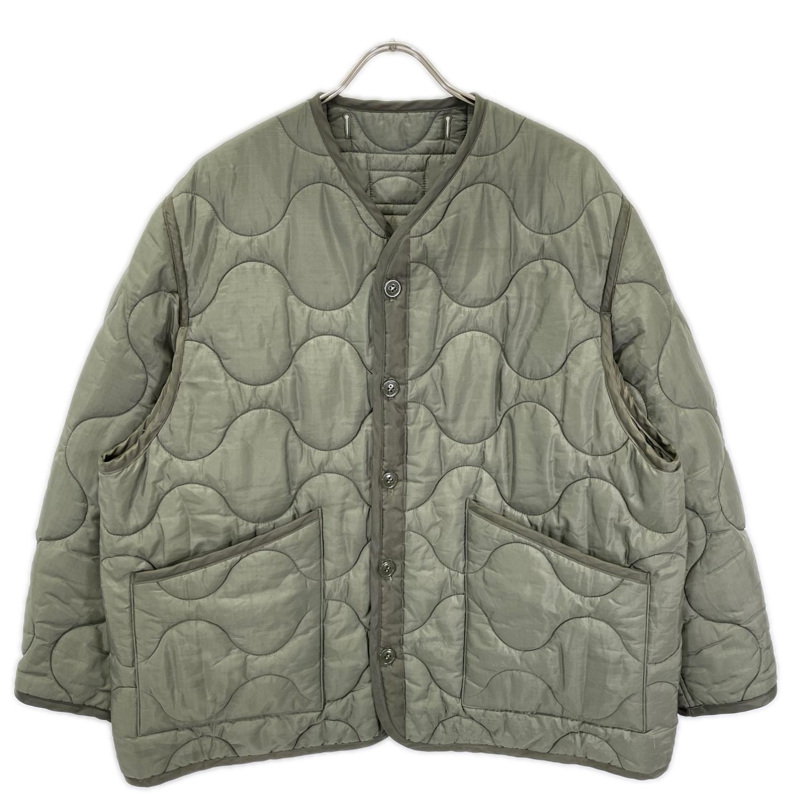 ハイク 17402 カーキ ナイロン QUILTED LINER JACKET/キルティングライナージャケット 2