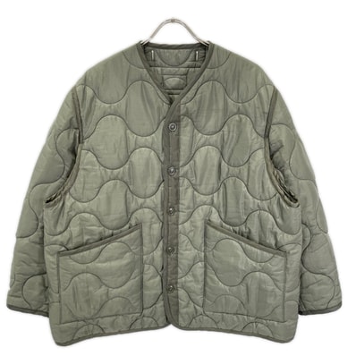 ハイク 17402 カーキ ナイロン QUILTED LINER JACKET/キルティングライナージャケット 2