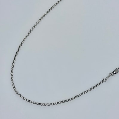 Chrome Hearts Roll Chain Necklace "Silver"