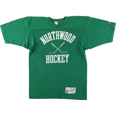 古着 80年代 チャンピオン Champion トリコタグ Vネック フットボールTシャツ USA製 メンズXL相当 ヴィンテージ/eaa557034