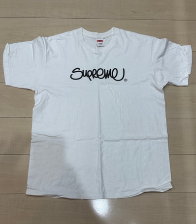 Supreme Handstyle Tee "White"
