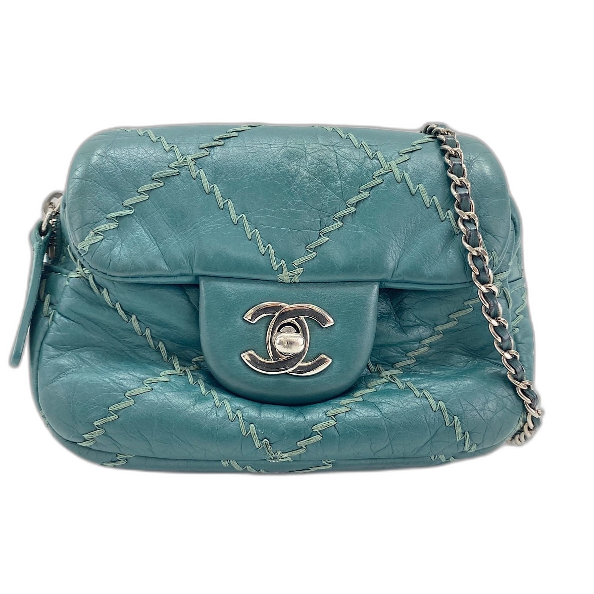 シャネル CHANEL ショルダーバッグ ラムスキン【中古】