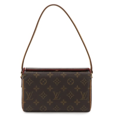 ルイ・ヴィトンレシタル モノグラム M51900 ハンドバッグ レディース