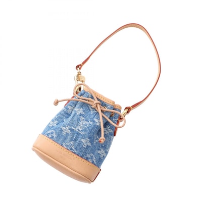 Louis Vuitton Micro Noe Bag Charm Monogram Denim "Denim"