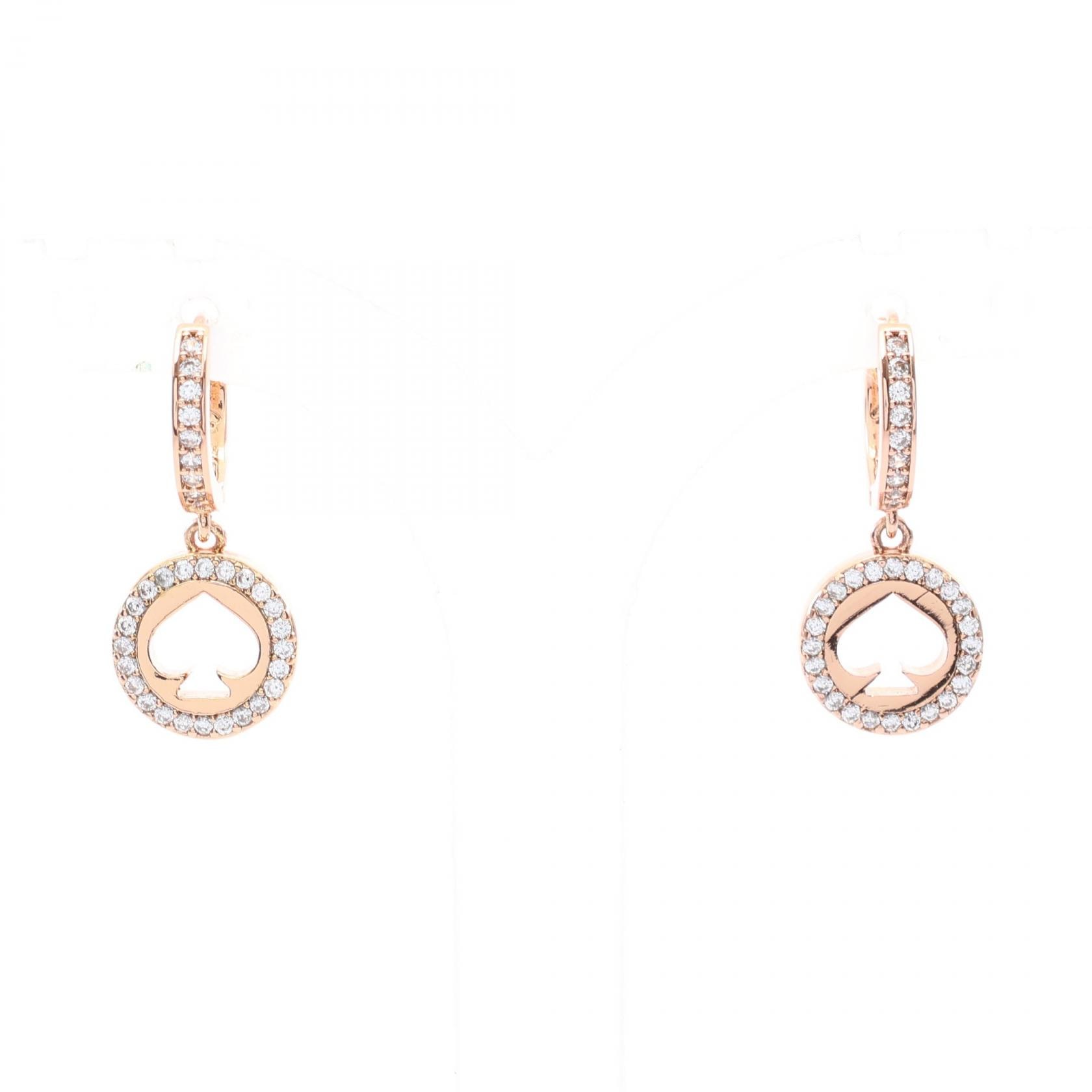 ケイトスペード Kate Spade ピアス ジュエリー GP(ゴールドメッキ) ラインストーン レディース ゴールド系 / クリア系 K9175960 【新品】