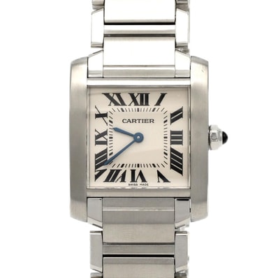 カルティエ タンクフランセーズ MM W51003Q3 SS クォーツ