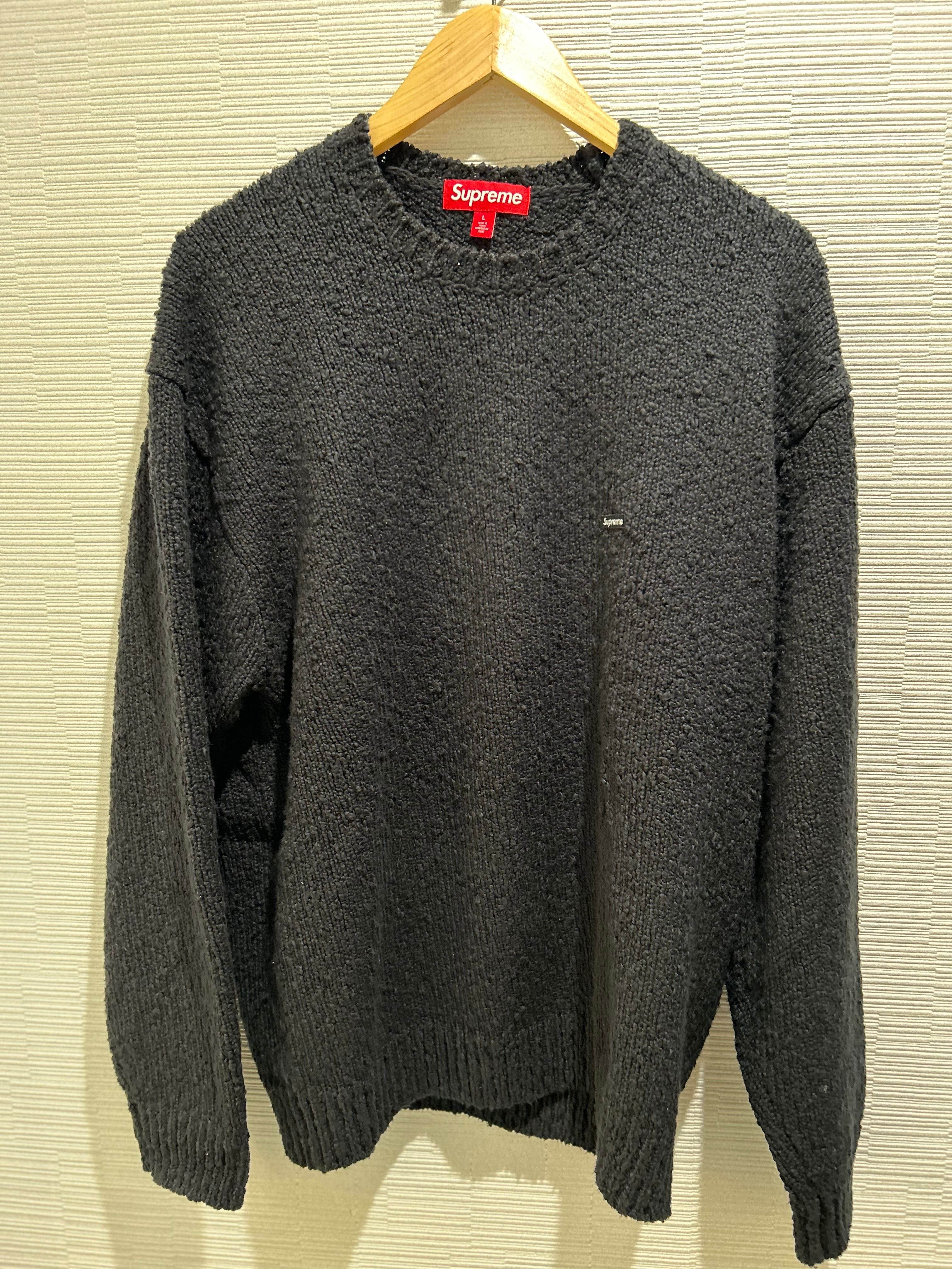 Supreme Bouclé Small Box Sweater "Black"