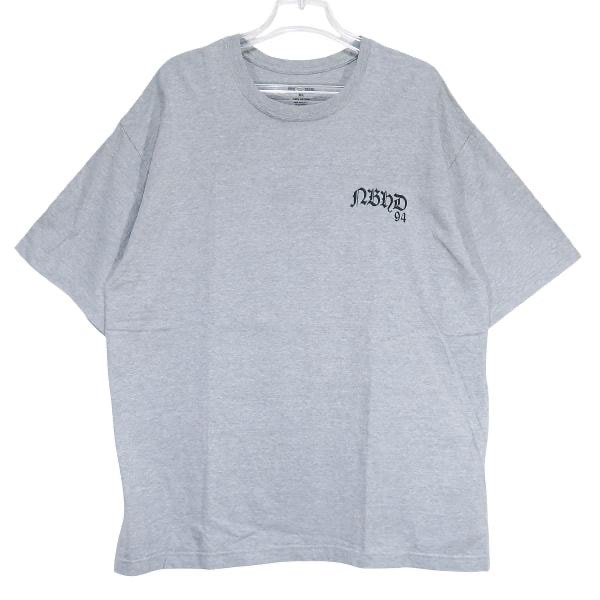 NEIGHBORHOOD ネイバーフッド 24SS NH.TEE SS-23 241PCNH-ST23 Tシャツ グレー ショートスリーブ カットソー 半袖 サイズXL